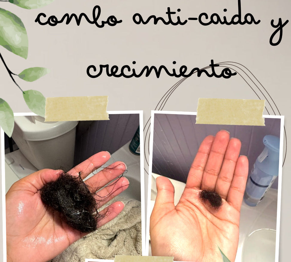 Combo Anti-caida y crecimiento/ Anti-Hair Loss & Growth Combo